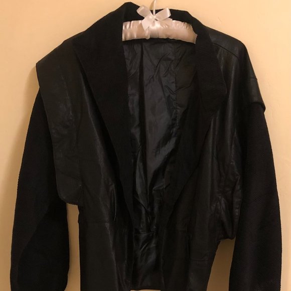 Nasty Gal Mixed Texture Jacket - Picture 1 of 2